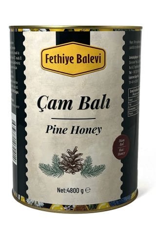 Fethiye Balevi Süzme Çam Balı Teneke 4800 G